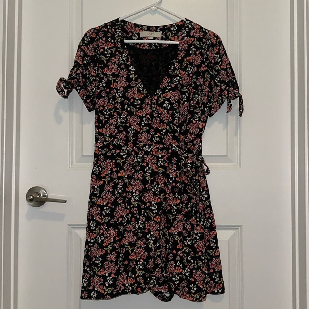 Fun, flowery skort dress